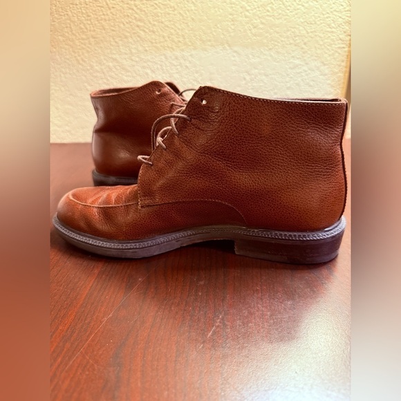 Brown Chukka Boots with Rich Leather Finish main image 6